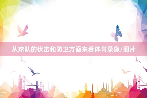 从球队的伏击和防卫方面来看体育录像/图片